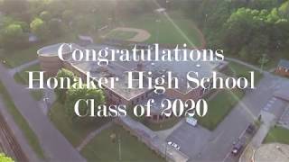 Aerial Tour of Honaker High School  Class of 2020 Tribute [upl. by Stulin]