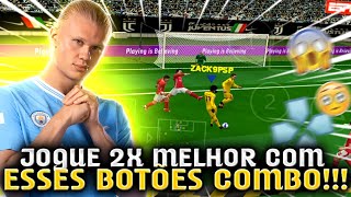 BOTÕES COMBO PARA PES DE PPSSPP 🤫 ppsspp mobile [upl. by Wakeen]