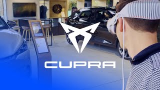 Wir testen die CUPRA Vision Pro App im Showroom [upl. by Musa]