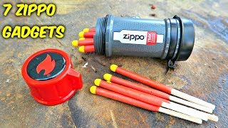 7 Zippo Gadgets You Did NOT Know Exist [upl. by Prissy]