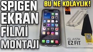 Spigen Ekran Koruyucu Takma  Aparat ile Tek Başınıza Montaj Yapın [upl. by Ive241]