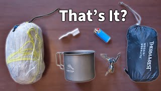 I Tried Extreme Ultralight Backpacking [upl. by Anasus]