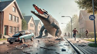 After Ingesting Cursed Substance CROCODILE Becomes Huge and Attacks Everyone in a Small Town [upl. by Natal]