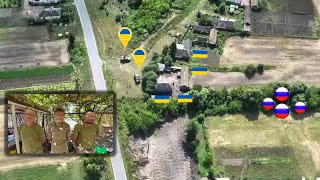 Six Combat Vehicles Destroyed and Three Ukrainian Soldiers Surrender Destruction Footage [upl. by Memory]