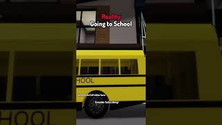 Students Morning School Routine Expectations vs Reality roblox expectationvsreality [upl. by Savil]