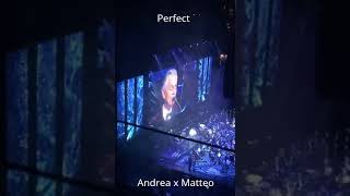 Andrea Bocelli x Matteo Bocelli  Perfect opera [upl. by Goulder]