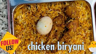 restuarant style chicken dum biryani chickenbiryani biriyanilovers indianrecipes indianrecipes [upl. by Lillie]