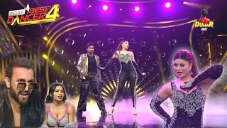 Urvashi Rautela And Aniket Romantic Performance  Indias Best Dancer S4  IBD 4  EP 35  Dumar Boy [upl. by Iatnwahs12]