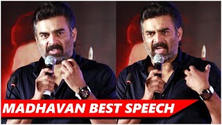 Actor Madhavan Best Speech Ever at Rocketry Movie Press Meet  Simran  Rocketry  The Nambi Effect [upl. by Nilra48]