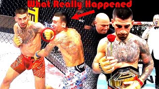 INSANE KNOCKOUT What Really Happened Ilia Topuria vs Max Holloway [upl. by Bridge837]