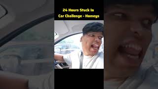 24 Hours Stuck In Car Challenge Homeys  Techno Gamerz  Mythpat  Slow Point shorts [upl. by Kendrick]