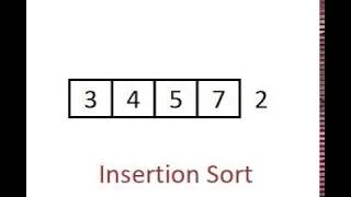 Insertion Sort  Animation Video [upl. by Vickie]