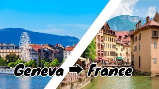 Geneva Switzerland  Food ampTour  Switzerland ➡️ France [upl. by Junette]