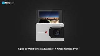 Alpha3 Worlds Most Advanced 4K Action Camera Ever [upl. by Schoening368]