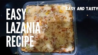 Lazania recipe Sunday special very easy ❤️ [upl. by Supmart]