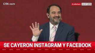 SE CAYERON INSTAGRAM y FACEBOOK INVESTIGAN LAS CAUSAS [upl. by Inohtna]