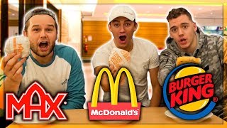 Sveriges Bästa Ostburgare 🍔 MAX vs McDonalds vs Burger King [upl. by Jurkoic]