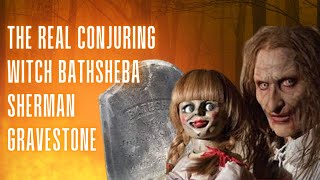 The Real Conjuring Witch Bathsheba Sherman Actual Grave Night Footage  Unknown World [upl. by Linad]