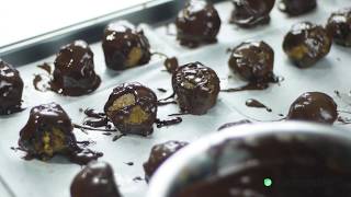 CannabisInfused Chocolate Peanut Hemp BItes [upl. by Merrie475]