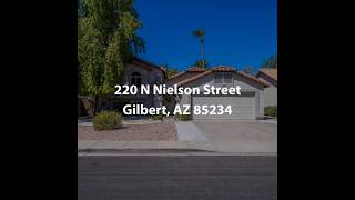 220 N Nielson Street Gilbert AZ 85234  5 Bedroom Home For Sale [upl. by Maximilianus15]