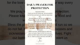 Daily Prayer For Protection shorts jesus inspiration prayer [upl. by Richardo809]