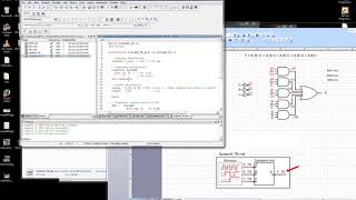 VHDL Design Example  Structural Design w Basic Gates in ModelSim [upl. by Woodberry]