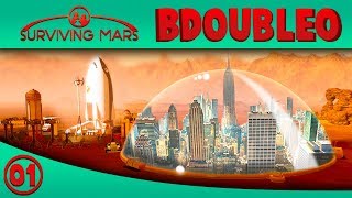 Building a City on Mars  Surviving Mars Ep 1 [upl. by Arst]