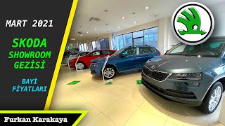 2021 MART TÜM SKODA MODELLERİ  SHOWROOM GEZİSİ  SUPERB OCTAVIA KAROQ KODIAQ KAMIQ SCALA [upl. by Norbert287]