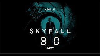 Adele  Skyfall 8D Seizure Warning [upl. by Nahsed395]