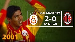 Galatasaray 20 AC Milan  Geniş Özet 07032001 [upl. by Aiuqes]