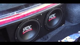 MTX Audio Terminator Package 1200Watts Dual 12quot Subs [upl. by Gert403]