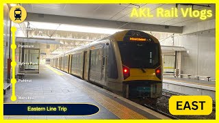 Auckland Rail Vlog 3 Eastern Line Trip [upl. by Loggia]