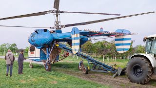 Crazy Process of Starting amp Flying Weirdest Soviet Helicopter Ever Built [upl. by Asillam]