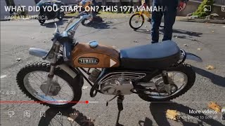 WHAT DID YOU START ON THIS 1971 YAMAHA JT60 IS A TIME MACHINE FOR MANY [upl. by Olivette]