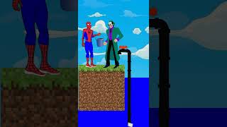 Help SpiderMan take revenge on the greedy Jokerspiderman JOKER hulk superheroes [upl. by Anikes]