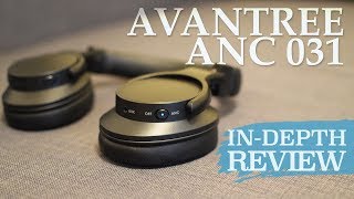 Avantree ANC031 Review  Active Noise Cancelling Headphones under 100 [upl. by Eillime]