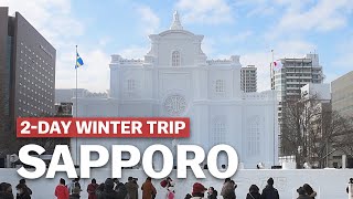 2 Day Sapporo Winter Trip Itinerary  japanguidecom [upl. by Ynoyrb170]