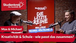 Die letzte Reihe  Studienkreis® Podcast  Kreativität amp Schule  wie passt das zusammen [upl. by Aicissej]