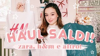 HAUL SALDI 2018 Zara HampM e altro [upl. by Staley]