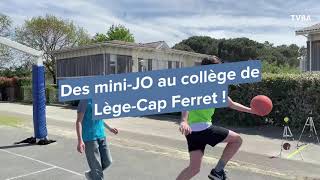 Des miniJO au collège de LègeCap Ferret [upl. by Gaston]