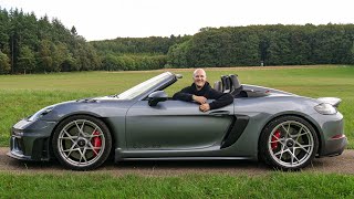 Driving The NEW Porsche 718 Spyder RS [upl. by Tuppeny]