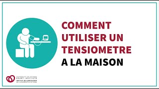 Comment utiliser un tensiomètre à la maison [upl. by Bridge519]