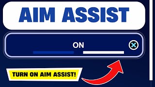 TURN ON AIM ASSIST 2024  Turn On Aim Assist Fortnite  Aim assist settings fortnite [upl. by Jammie]