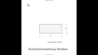 5 Lernvideo Rechteck  geometrische Grundformen [upl. by Ellehciram]