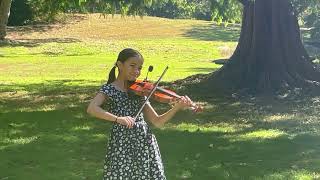 All of me  violin cover by Marina Ferrante  young violinist  state parks  Wilmington  Delaware [upl. by Balcer]