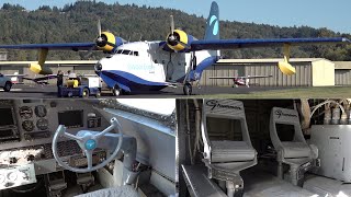 INSIDE the Grumman HU16B Albatross N44HQ [upl. by Horsey47]