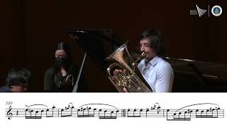 Zeibékikos 2nd movement of Euphonium Concerto by Philip Wilby [upl. by Onirotciv]