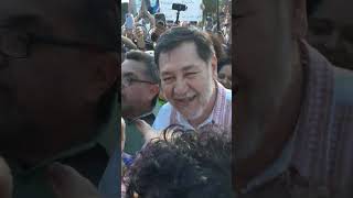 llegada de señor presidente del Senado mexicano en plaza olvera California [upl. by Alysa]