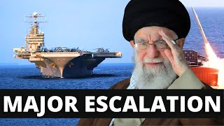 Iranian Proxy FIRES At US CARRIER GROUP HUGE Airstrike In Lebanon  Breaking News With The Enforcer [upl. by Casavant]