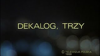 dekalog three 1988 [upl. by Mroz]